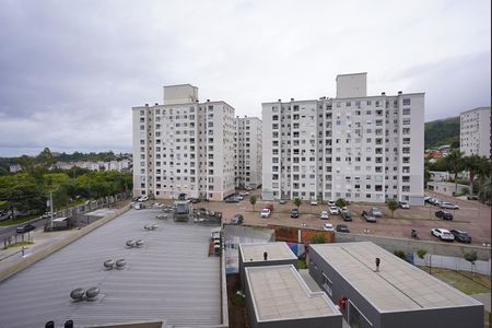 Sala - vista de apartamento para alugar com 2 quartos, 43m² em Morro Santana, Porto Alegre