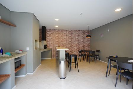 Apartamento para alugar com 43m², 2 quartos e 1 vagaÁrea comum - Salão de festas