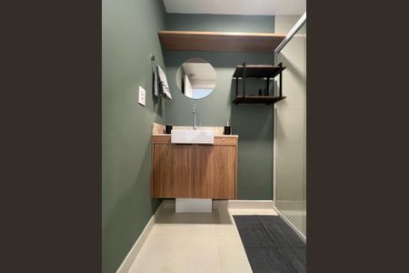 Apartamento à venda com 35m², 1 quarto e sem vaga Apartamento à venda com 35m², 1 quarto e sem vagaBanheiro