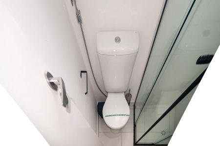 Studio para alugar com 29m², 0 quarto e sem vaga Studio para alugar com 29m², 0 quarto e sem vagaBanheiro