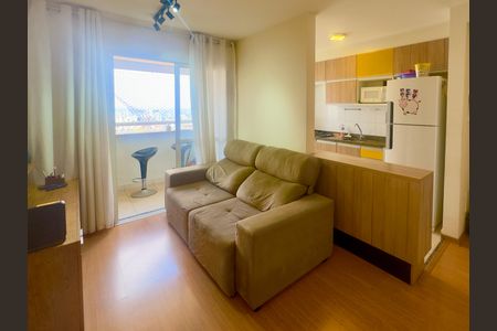 Sala de apartamento à venda com 2 quartos, 54m² em Jardim Imperador, Guarulhos