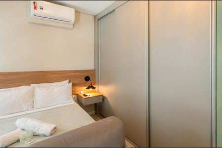 Studio para alugar com 32m², 1 quarto e sem vagaSala/Quarto