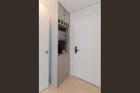 Cozinha de kitnet/studio para alugar com 1 quarto, 32m² em Vila Clementino, São Paulo