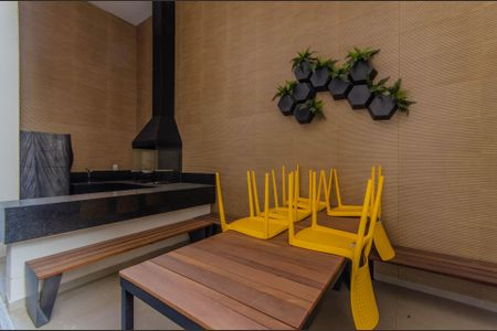 Studio para alugar com 32m², 1 quarto e sem vagaÁrea comum - Churrasqueira