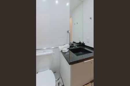 Banheiro de kitnet/studio para alugar com 1 quarto, 32m² em Vila Clementino, São Paulo