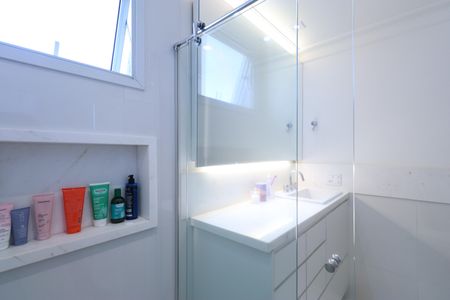 Apartamento à venda com 121m², 3 quartos e 2 vagasBanheiro da Suíte