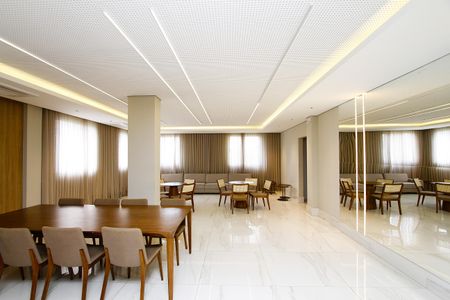 Apartamento à venda com 60m², 2 quartos e 2 vagasÁrea comum - Salão de festas