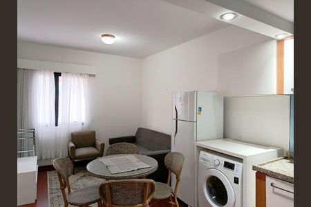 Apartamento à venda com 30m², 1 quarto e sem vaga Apartamento à venda com 30m², 1 quarto e sem vagaSala/Cozinha integrados
