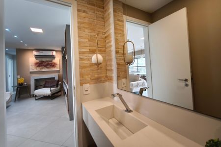 Apartamento à venda com 103m², 3 quartos e 2 vagasLavabo