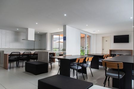 Apartamento à venda com 28m², 1 quarto e sem vagaÁrea comum - Salão de festas