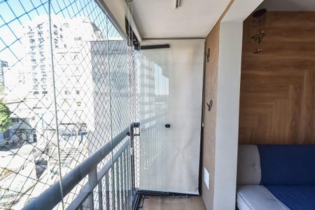 Apartamento à venda com 28m², 1 quarto e sem vagaVaranda