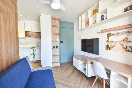 Sala de apartamento à venda com 1 quarto, 28m² em Liberdade, São Paulo