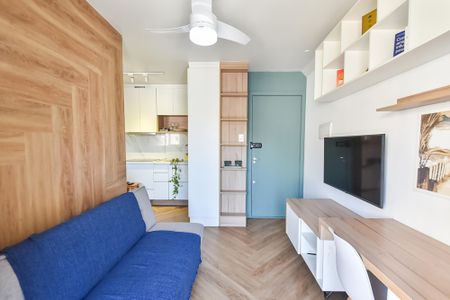 Sala de apartamento à venda com 1 quarto, 28m² em Liberdade, São Paulo