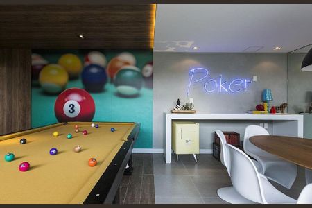 Salão de Jogos de apartamento à venda com 1 quarto, 43m² em Campo Belo, São Paulo