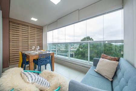 Varanda de apartamento à venda com 1 quarto, 43m² em Campo Belo, São Paulo