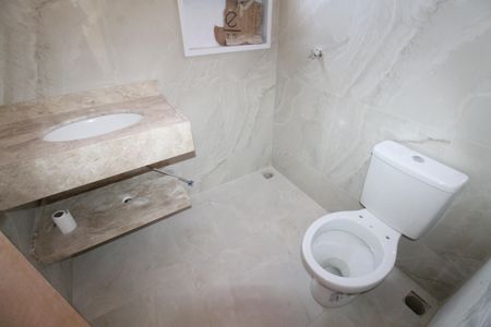 Banheiro de kitnet/studio para alugar com 1 quarto, 35m² em Vila Betania, São José dos Campos