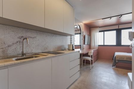 Studio para alugar com 25m², 1 quarto e 1 vagaCozinha