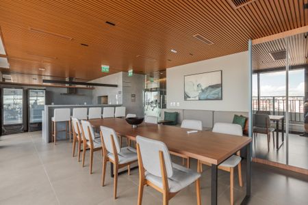 Studio para alugar com 25m², 1 quarto e 1 vagaÁrea comum - Salão de festas