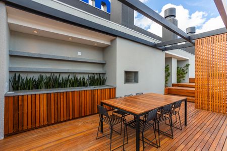 Studio para alugar com 25m², 1 quarto e 1 vagaÁrea comum - Churrasqueira