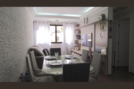 Sala de apartamento à venda com 3 quartos, 63m² em Jaguaribe, Osasco