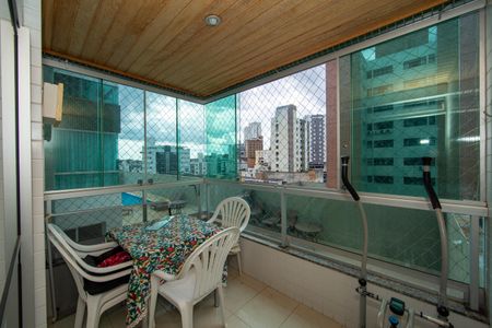 Apartamento à venda com 125m², 3 quartos e 2 vagasVARANDA