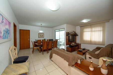 SALA de apartamento à venda com 3 quartos, 125m² em Buritis, Belo Horizonte