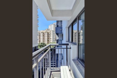 Studio à venda com 22m², 1 quarto e sem vagaVaranda