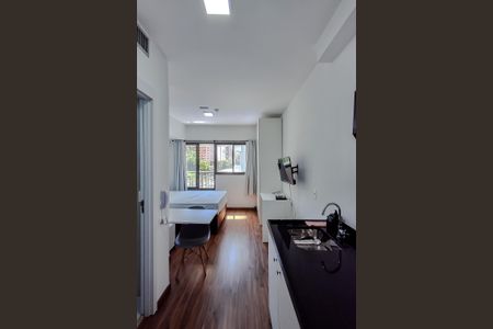Studio à venda com 22m², 1 quarto e sem vagaCozinha