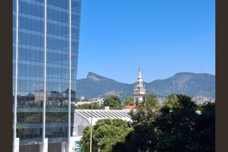 Vista da varanda de apartamento para alugar com 1 quarto, 38m² em Centro, Rio de Janeiro