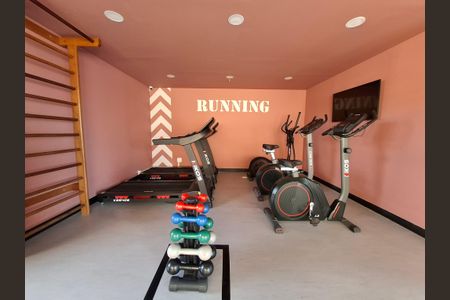 Apartamento para alugar com 38m², 1 quarto e sem vaga Apartamento para alugar com 38m², 1 quarto e sem vagaÁrea comum - Academia