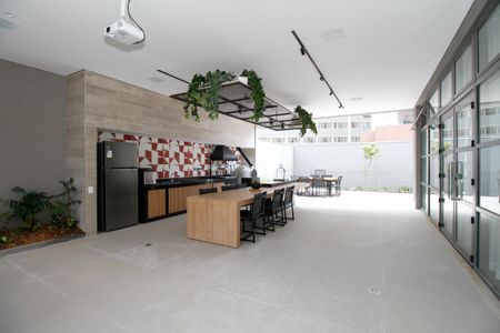 Apartamento à venda com 35m², 1 quarto e sem vaga Apartamento à venda com 35m², 1 quarto e sem vagaÁrea Comum - Churrasqueira