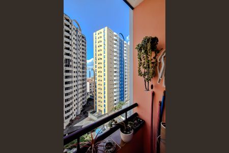 Varanda da Sala de apartamento à venda com 1 quarto, 44m² em Liberdade, São Paulo