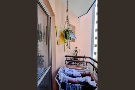 Varanda da Sala de apartamento à venda com 1 quarto, 44m² em Liberdade, São Paulo