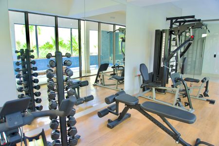Apartamento para alugar com 139m², 4 quartos e 3 vagas Apartamento para alugar com 139m², 4 quartos e 3 vagasÁrea Comum - Academia