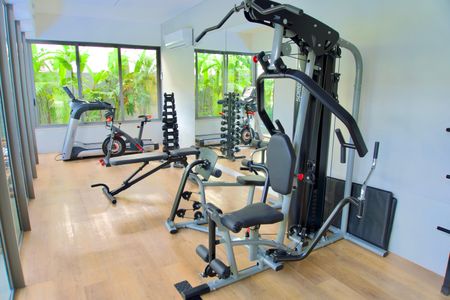 Apartamento para alugar com 139m², 4 quartos e 3 vagas Apartamento para alugar com 139m², 4 quartos e 3 vagasÁrea Comum - Academia