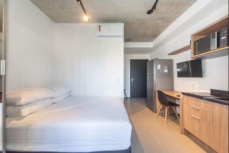 Studio para alugar com 25m², 1 quarto e sem vaga Studio para alugar com 25m², 1 quarto e sem vagaQuarto