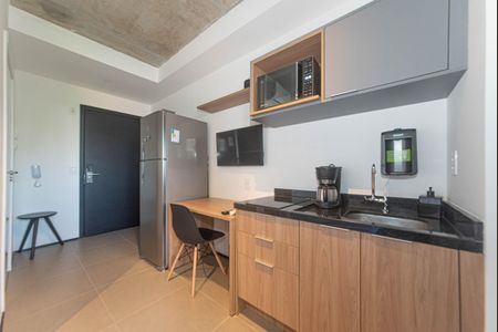 Studio para alugar com 25m², 1 quarto e sem vagaCozinha
