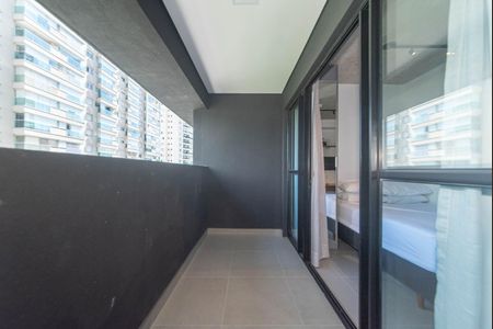 Studio para alugar com 25m², 1 quarto e sem vagaVaranda