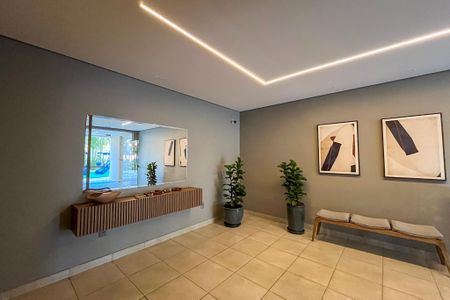 Apartamento à venda com 70m², 3 quartos e 2 vagasHall social