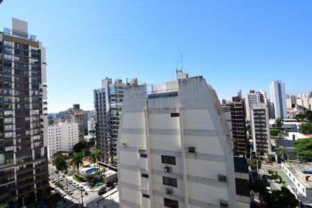 Sala - Vista de apartamento para alugar com 1 quarto, 53m² em Cambuí, Campinas