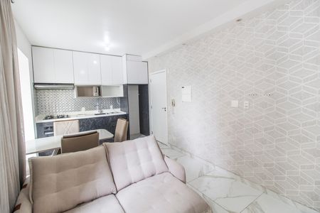 Sala  de apartamento para alugar com 2 quartos, 53m² em Jardim Tupanci, Barueri
