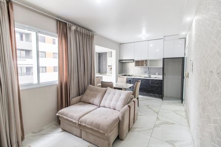 Sala  de apartamento para alugar com 2 quartos, 53m² em Jardim Tupanci, Barueri