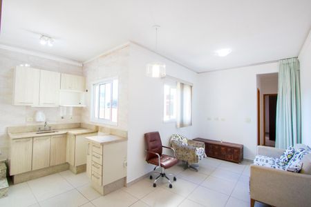 Sala de apartamento à venda com 3 quartos, 97m² em Vila América, Santo André