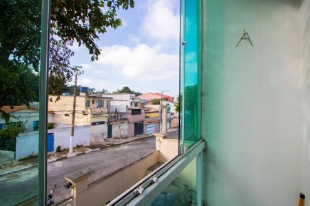 Varanda da sala de apartamento à venda com 2 quartos, 41m² em Vila Bela Vista, Santo André