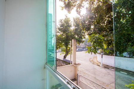 Varanda da sala de apartamento à venda com 2 quartos, 41m² em Vila Bela Vista, Santo André