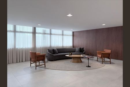 Apartamento para alugar com 75m², 2 quartos e 1 vagaHall de entrada