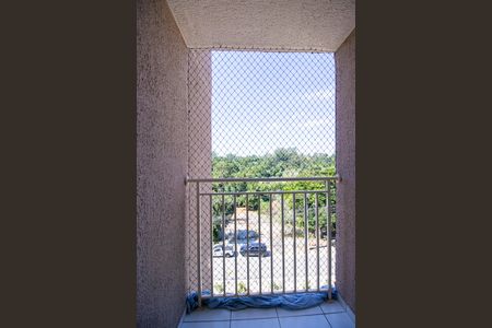 Varanda da Sala de apartamento para alugar com 2 quartos, 45m² em Rio Cotia, Cotia