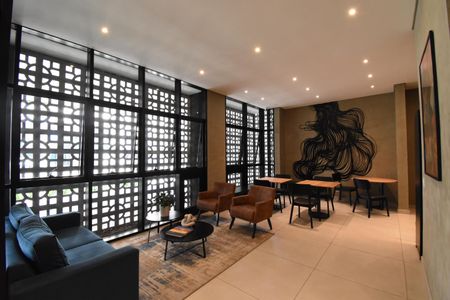 Studio para alugar com 38m², 1 quarto e sem vagaHall de entrada