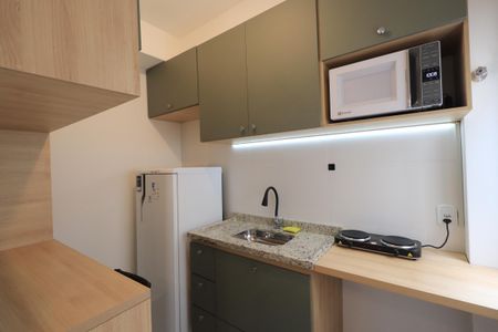 Studio para alugar com 20m², 1 quarto e sem vagaCozinha