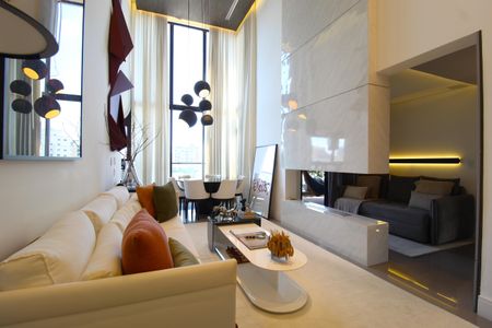 Apartamento à venda com 95m², 1 quarto e 2 vagasSala